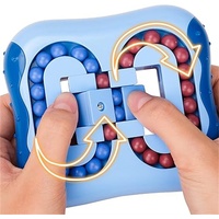 RefinedFlare Lernspielzeug Rotierender Zauberwürfel, intelligentes Spielzeug zum Stressabbau blau