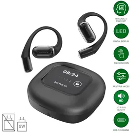4smarts SkyBuds AI Screen Schwarz