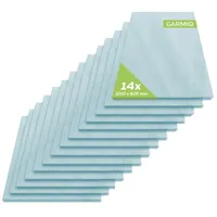 garmio 14x Hohlkammerstegplatten ACRI 4mm 10,25 m2 Doppelstegplatte 121x60,5 cm
