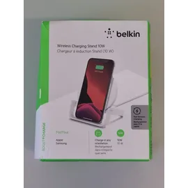 Belkin Wireless Charging Stand 10W weiß (WIB001vfWH)
