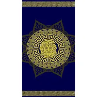 Sun and Surf Jacquard Velour Beach Towel Poseidon 90 x 170 cm, 100% Baumwolle, 415 B, Mehrfarbig