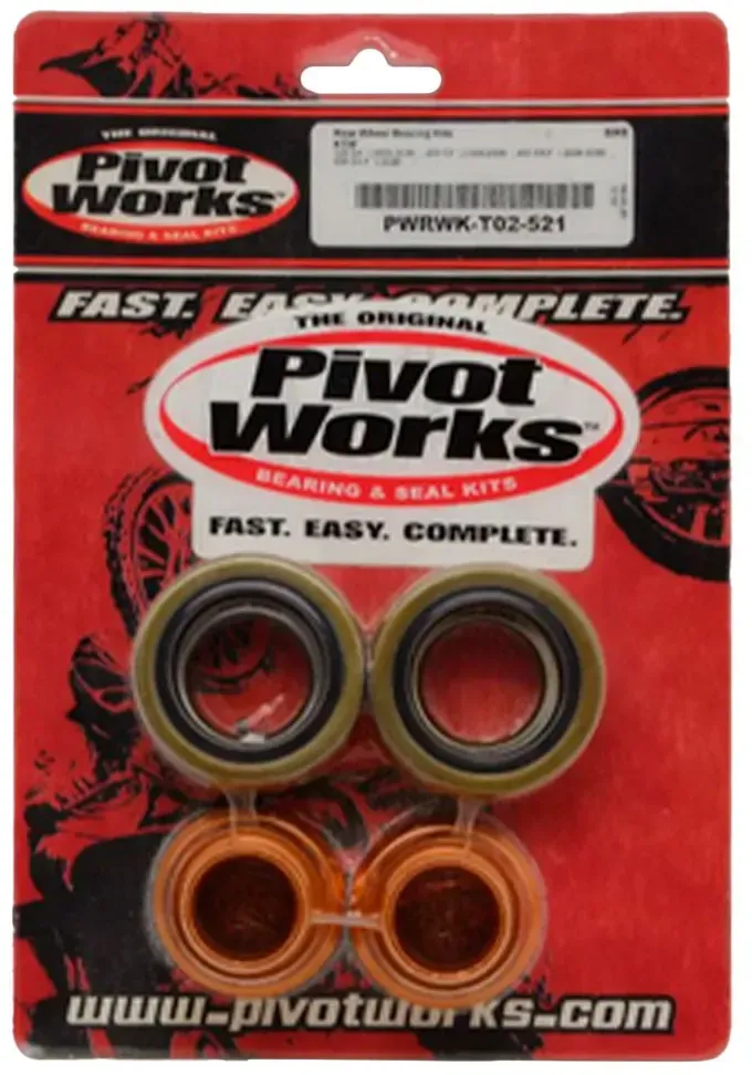Pivot Works Ktm 125-250 Sx 08-09/450 Sxf 08-09/505 Sxf 08 Radlagersatz - Silver - One Size