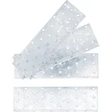BGS Stahl Lochplatte 200 x 60 x 2 mm 4-tlg.
