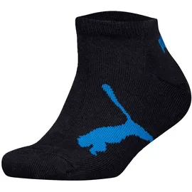 Puma BWT Sneaker 3P Sneakersocken 3er Pack Schwarz/Weiß/Blau 39-42