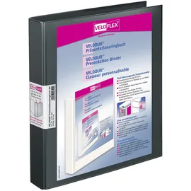 Veloflex DIN A4 40 mm Schwarz 10 St.