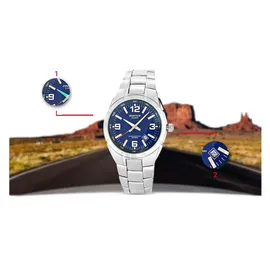Edifice Edelstahl 40 mm EF-125D-2AVEG