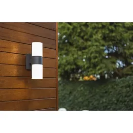 Lutec LED Außenwandleuchte Cyra