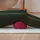 Bodhi Yoga Mini-Bolster (rund), Nackenrolle, Eco, Buchweizenschalen Anthrazit grau No Size