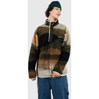 Columbia Helvetia II Printed Half Snap Fleece Sweatjacke greenscape dolo Gr. M