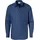 Olymp Businesshemd OLYMP Level Five body fit, New York Kent", Herren, Gr. 45, Normaler Arm, rauchblau, 97% Baumwolle, 3% Elastolefin, Hemden,