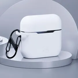 OEM Apple Airpods Pro 3, 3mk Silikon-airpods-hülle, Weiß