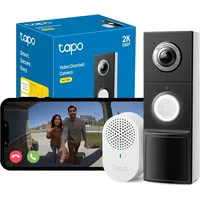 TP-Link Tapo D235 Video-Türklingelkamera Schwarz