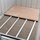 YardMaster Titanium 84 2,24 x 1,04 m silber inkl. Bodenrahmen