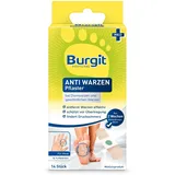 Burgit Footcare Anti Warzen Pflaster, Lindert Schmerzen, 14 Stück (1er Pack)