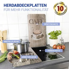 Wenko Bistro Herdabdeckplatte 2 St.
