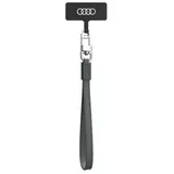 Audi Universal-Telefon-Schlüsselband 28cm 10mm Leder Grau/grau Au-hslsl-gt/d1-gy