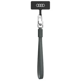 Audi Universal-Telefon-Schlüsselband 28cm 10mm Leder Grau/grau Au-hslsl-gt/d1-gy