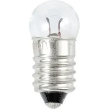 TRU Components TC-11937144 Kugellampe 2W 6V E10 Klar