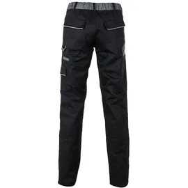 Planam Highline Damen Bundhose schwarz/schiefer/zink