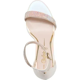 Buffalo Monroe - Sandal Heel- Vegan Nappa - Beige - 39