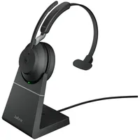 JABRA Evolve2 65 USB-C MS Teams Mono schwarz mit Ladestation