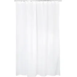 Duschvorhang EGZONA, Schneeweiß, 8 Ösen, 1.200 x 2.000 mm - 93 992 87