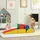 Homcom Softbausteine 5er-Set Schaumstoff Bausteine Riesenbausteine Bauklötze Bauspielzeug Schaumstoffblöcke für 1-3 Jahre alt Kinder Kunstleder EPE