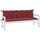 vidaXL Gartenbankauflage 180 x 50 x 7 cm melange rot 2 St.