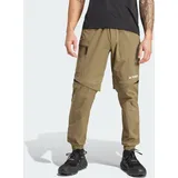 Adidas Terrex Utilitas Hiking Zip-Off Hose Olive Strata L