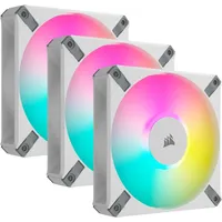 Corsair AF120 RGB Elite Triple Fan Kit, weiß, LED-Steuerung, 120mm 3er-Pack (CO-9050158-WW)