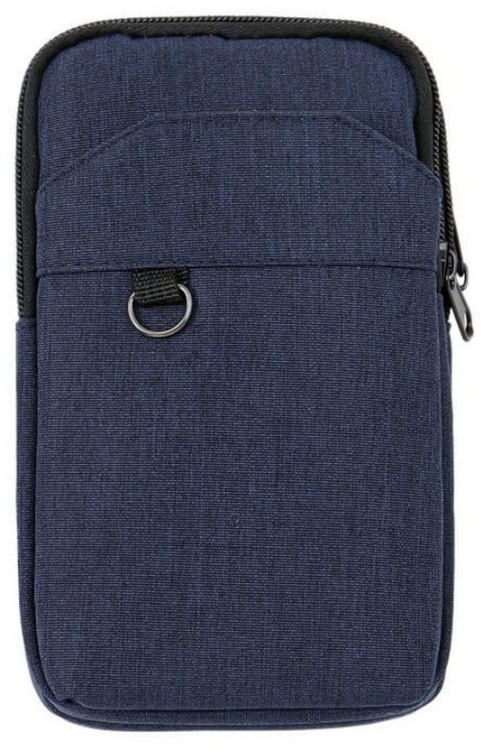 Leoberg Umhängetasche, Smartphone Outdoor-Tasche - Handytasche Gürteltasche diverse Designs blau
