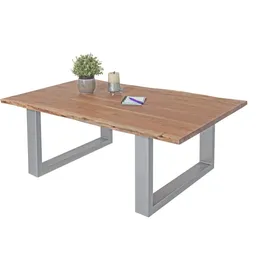 SAM Outillage Couchtisch 110 x 43 x 75 cm Beige/Grau