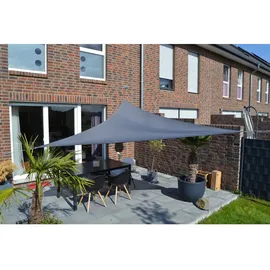 Floracord Sonnensegel dreieckig 360 x 360 x 360 cm anthrazit