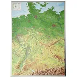 georelief Vertriebs GbR Reliefkarte Deutschland 1 : 1 200 000