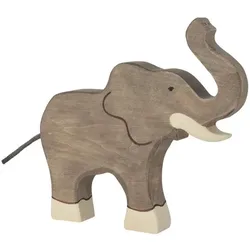HOLZTIGER Elefant, Rüssel hoch