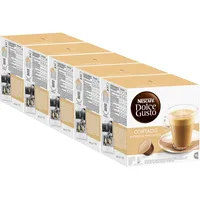 Nescafé Dolce Gusto Cortado Espresso Macchiato, Kaffee, Kaffeekapsel, 5er Pack, 5 x 16 Kapseln