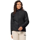 Damen High Curl Jacke Größe S schwarz