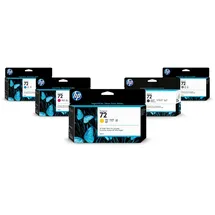 HP 72 CMYK + grau
