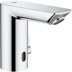 Sensor-Waschtischarmatur Grohe Bau Cosmopolitan E mit Mischung (Ausführung: mit Temperaturregulierung. batteriebetrieben)