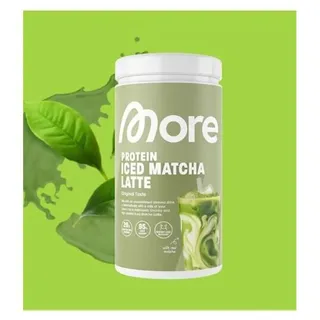 MORE Nutrition More Protein Iced Matcha Latte Pulver 300 g 