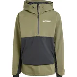 Adidas Terrex Herren Xperior 2L Lined RAIN.RDY Anorak (Größe S, oliv)