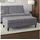 dorel home Stauraumhocker 130 x 43 x 69 cm Grau