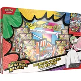 Pokémon Premium-Poster-Kollektion Mega-Entwicklung – Erhabene Helden: Mega-Guardevoir (1 holografische Promokarte, 1 doppelseitiges Poster und 10 Boosterpacks)