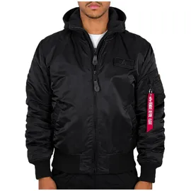 Alpha Industries Ma-1 Zh Back Print Jacke Black / Reflective S