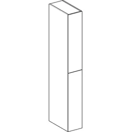 Geberit iCon Hochschrank 24 x 48 x 180 cm Lava / Glas glänzend