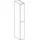 Geberit iCon Hochschrank 24 x 48 x 180 cm Lava / Glas glänzend