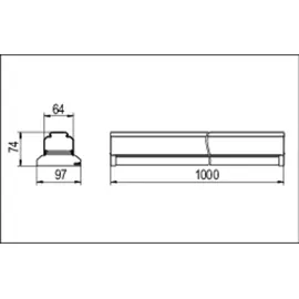 Ridi Ridi-Leuchten LED-Geräteträger VLGFS1001-5 #1551192