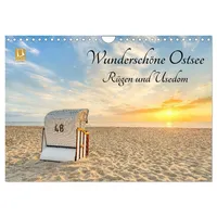 Calvendo Wunderschöne Ostsee Rügen und Usedom (Wandkalender 2026 DIN