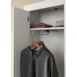 OTTO home AOSTA Garderobenschrank 184 x 35 x 191 cm weiß