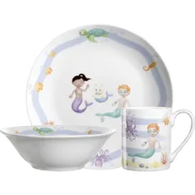 LEONARDO Kinderservice Meer 3tlg. Porzellan Bunt